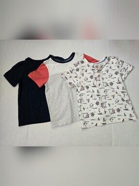 Tommy Bahama Toddler Nautical-themed Shirt Set - 5T